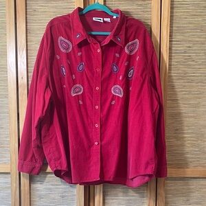 Soft and cozy pinwale corduroy shirt